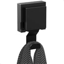 Kit Acessórios Para Banheiro Com Ventosa Preto 4 Peças