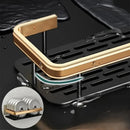 Kit 2 Prateleira Para Banheiro De Alumínio Sem Furos