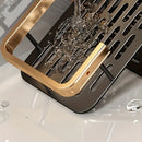 Kit 2 Prateleira Para Banheiro De Alumínio Sem Furos