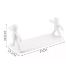 Kit 2 Suportes Organizador Cozinha Banheiro Plástico Com Adesivo