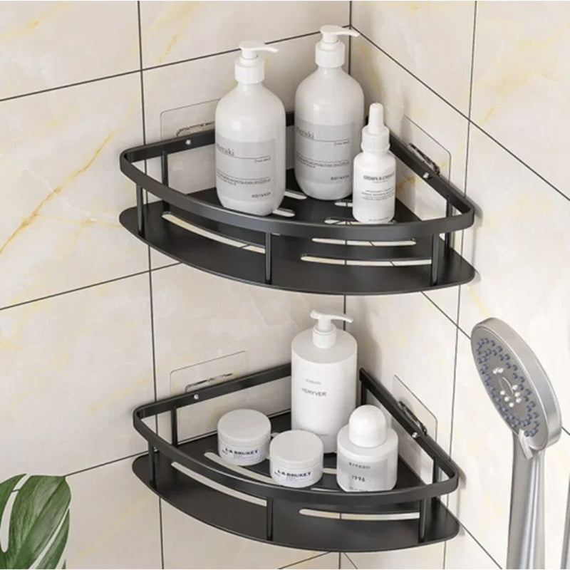 Prateleira de Banheiro Triangular De Canto Porta Shampoo