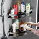 Prateleira de Banheiro Triangular De Canto Porta Shampoo