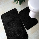 Jogo de Tapetes Banheiro Com 3 Peças | Conforto e Elegância
