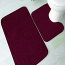 Jogo de Tapetes Banheiro Com 3 Peças | Conforto e Elegância