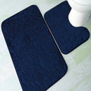 Jogo de Tapetes Banheiro Com 3 Peças | Conforto e Elegância