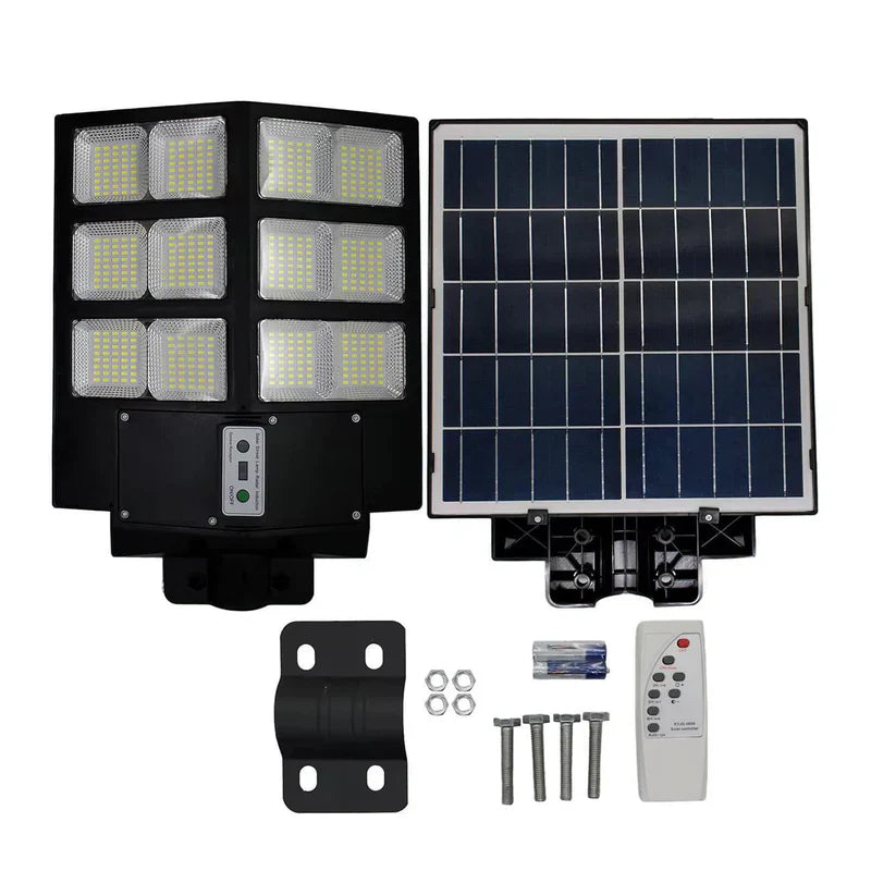 EcoLuz™ Iluminação Profissional, Pôtencia e Custo Zero! Para Chácaras, Quintal, Comércio e Ruas - Parede ou Poste